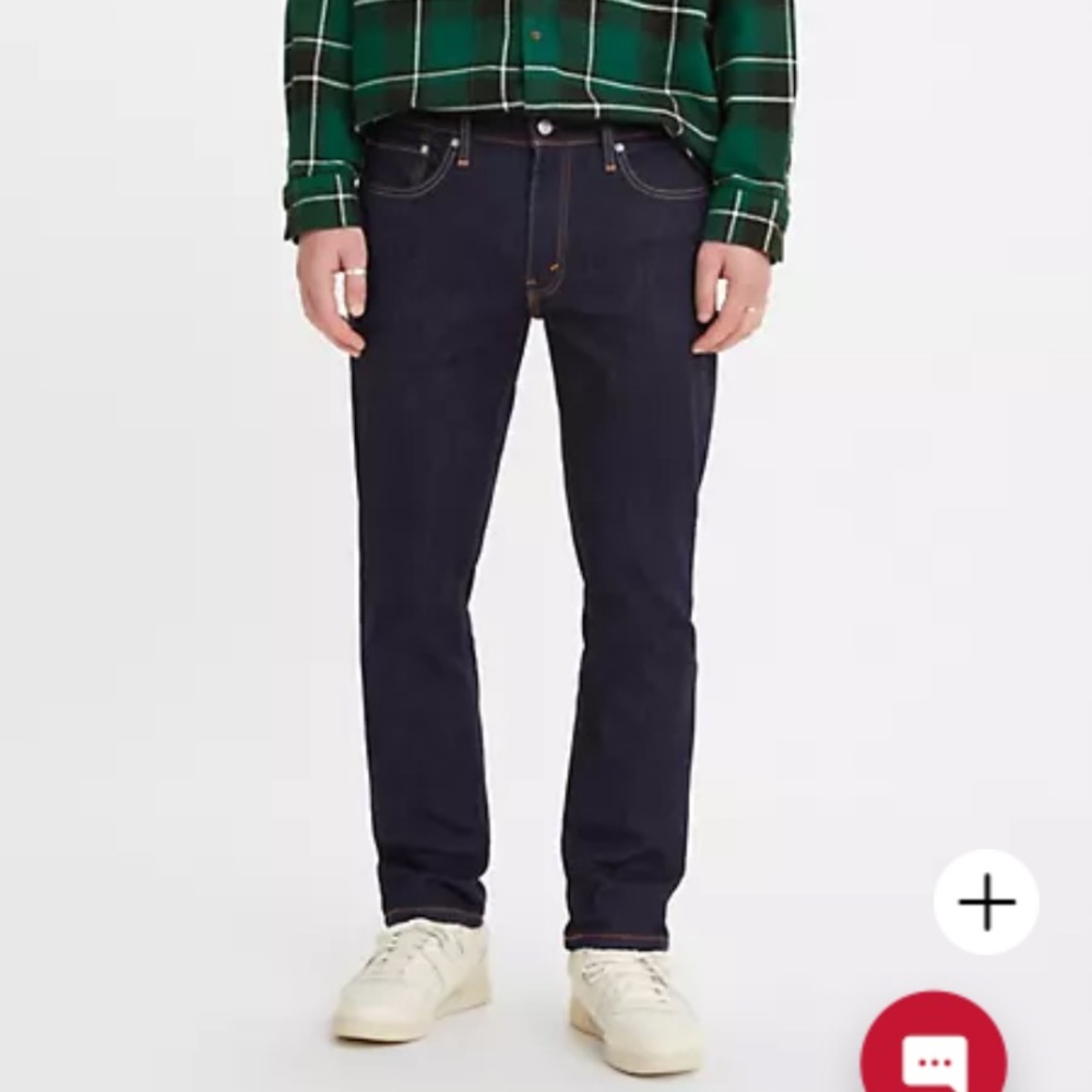 511™ SLIM FIT LEVI’S® FLEX MEN'S JEANS. Dark Wash. Size 36x32.
